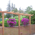 How to Install an Arbor or Trellis for Outdoor Hanging Baskets